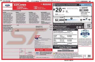 Ford Explorer 2020 AWD ST 4dr SUV