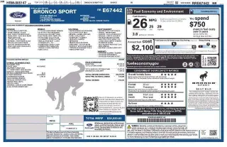 Ford Bronco Sport 2024 AWD Big Bend 4dr SUV