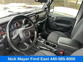 Jeep Wrangler Unlimited 2020 4x4 Black and Tan 4dr SUV