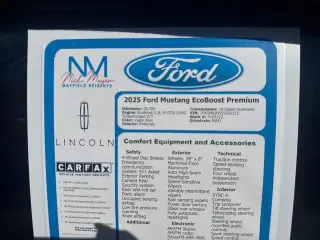Ford Mustang 2025 EcoBoost 2dr Convertible