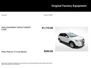 Ford Edge 2013 AWD SEL 4dr Crossover