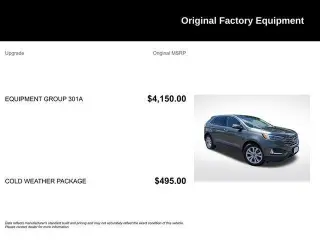 Ford Edge 2019 AWD Titanium 4dr Crossover