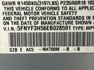 Honda Pilot 2014 EX-L 4dr SUV