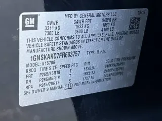 2015 Chevrolet Tahoe LS