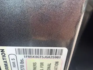 2018 Ford Explorer Sport