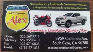 ALEX LEGALIZAMOS CAMIONETAS