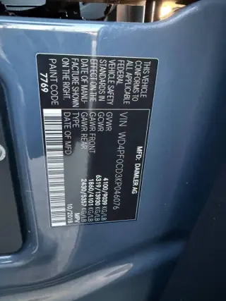 2019 Mercedes-Benz Sprinter 2500