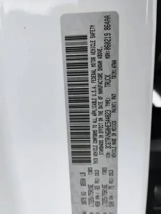 2017 RAM ProMaster 1500 118 WB