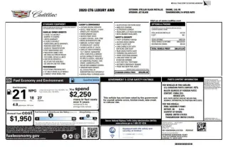2020 Cadillac CT6 3.6L Luxury
