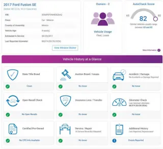 2017 Ford Fusion SE