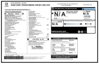 2016 RAM 2500 Tradesman