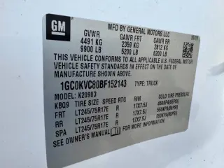 2011 Chevrolet Silverado 2500HD