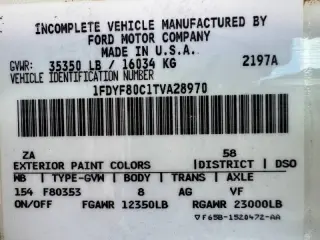 1996 Ford F-800