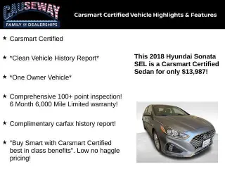 Hyundai SONATA 2018 SEL+ 4dr Sedan (midyear release)