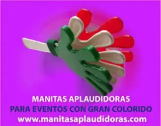 MANITAS APLAUDIDORAS PUBLICITA