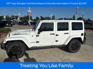 Jeep Wrangler Unlimited 2017 4x4 Sahara 4dr SUV