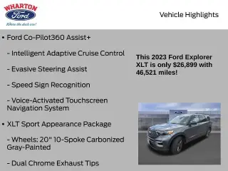 Ford Explorer 2023 XLT 4dr SUV
