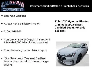 Hyundai ELANTRA 2020 SEL 4dr Sedan