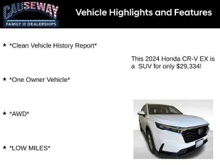 Honda CR-V 2024 AWD EX 4dr SUV
