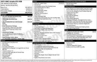 GMC Acadia 2021 4x4 AT4 4dr SUV