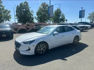 Hyundai SONATA Hybrid 2021 Blue 4dr Sedan