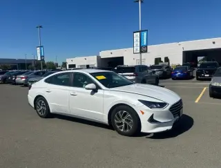Hyundai SONATA Hybrid 2021 Blue 4dr Sedan