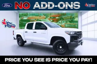 Chevrolet Colorado 2025 4x2 Work Truck 4dr Crew Cab 5 ft. SB