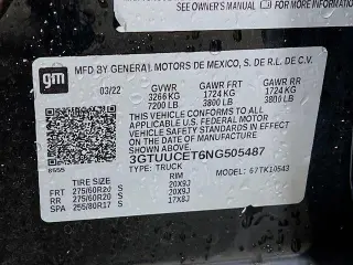 GMC Sierra 1500 2022 4x4 Elevation 4dr Crew Cab 5.8 ft. SB