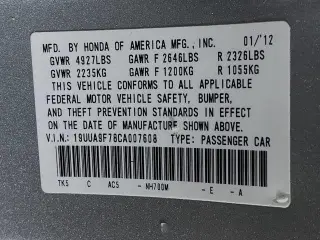 Acura TL 2012 SH-AWD 4dr Sedan w/Advance Package