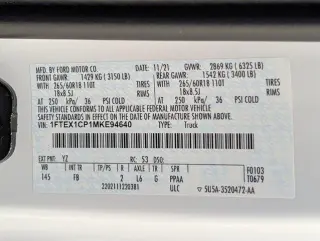 Ford F-150 2021 4x2 XL 4dr SuperCab 6.5 ft. SB