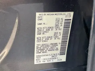 Nissan Titan 2019 4x2 S 4dr Crew Cab