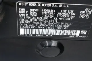 Honda HR-V 2022 LX 4dr Crossover