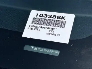 Tesla Model 3 2025 Long Range 4dr Fastback
