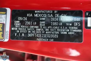 Kia K4 2025 LXS 4dr Sedan