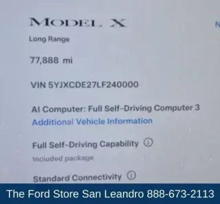 Tesla Model X 2020 AWD Long Range Plus 4dr SUV
