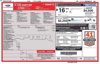 Ford F-150 2018 4x4 Raptor 4dr SuperCrew 5.5 ft. SB