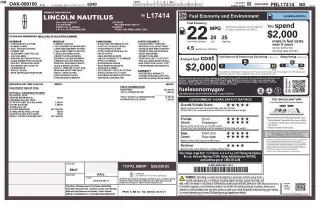 Lincoln Nautilus 2023 AWD Reserve 4dr SUV