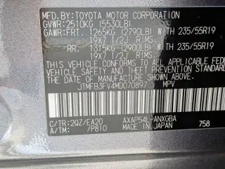 Toyota RAV4 Prime 2021 AWD XSE 4dr SUV