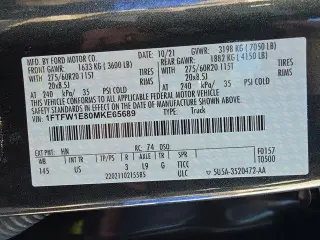 Ford F-150 2021 4x4 XL 4dr SuperCrew 5.5 ft. SB