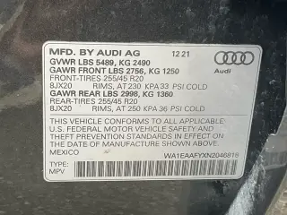 Audi Q5 2022 AWD quattro S line Premium Plus 45 TFSI 4dr SUV
