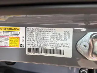 Honda CR-V 2026 AWD EX-L 4dr SUV