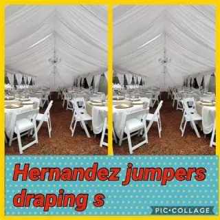 Carpas mesas sillas ca