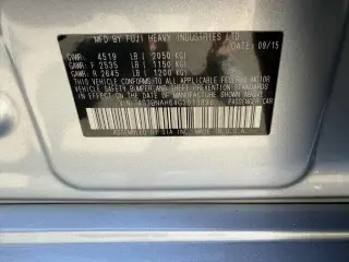 2016 Subaru Legacy 2.5i Premium