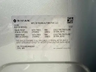 2022 Rivian R1S Launch Edition