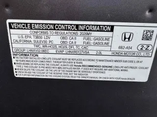 2020 Honda Accord Sedan Touring