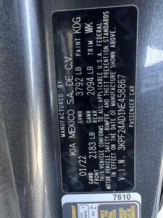 2022 Kia Forte