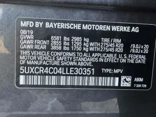 2020 BMW X5 sDrive40i