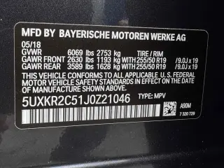 2018 BMW X5 sDrive35i
