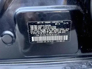 2019 Subaru WRX STI