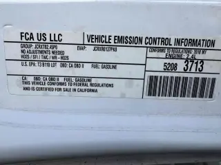 2018 Ram ProMaster City Cargo Van